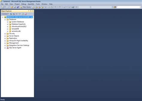 Sql Server Management Studio Tutorial Configuring The Environment