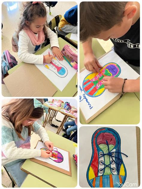 2º de primaria aprende a atarse los cordones con una manualidad en