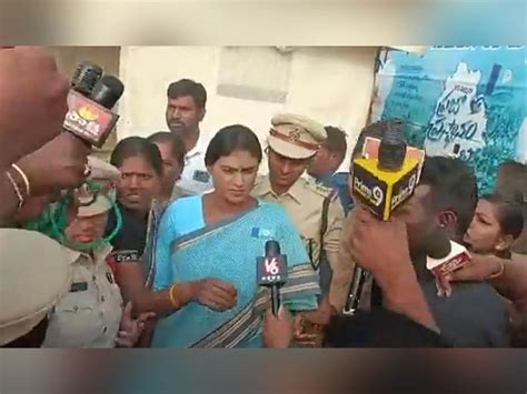 Ysrtp Chief Ys Sharmila Arrested Again Jswtvtv