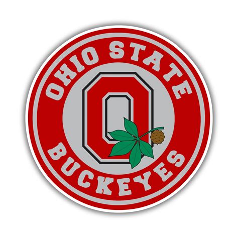 Ohio State Buckeyes Full Color Vinyl Decal Custom Size Biggest