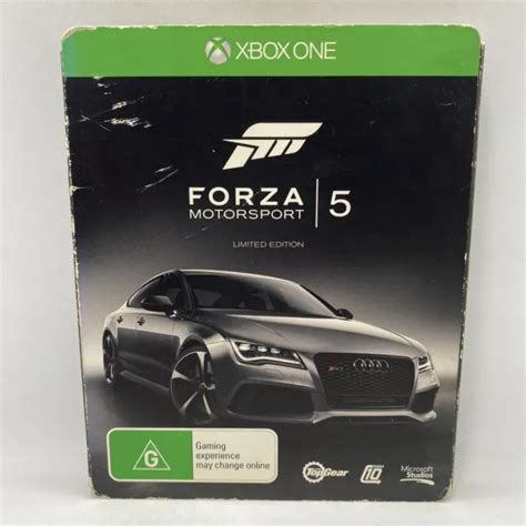 Forza Motorsport 5 Limited Edition Steelbook Steel Book Xbox One Free