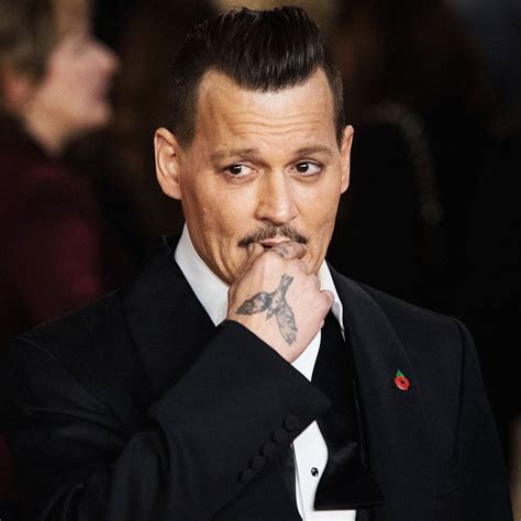 Johnny Depp Tattoos Finger