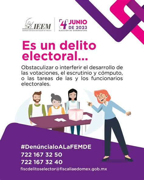 Ieem On Twitter Si Eres Víctima O Testigo De Un Delito Electoral