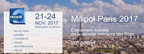 Milipol Le March De La S Curit D Voile Ses P Pites