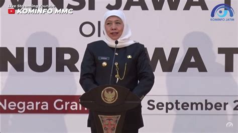 Gubernur Khofifah Lantik Pj Bupati Wali Kota Jatim Wahyu Hidayat