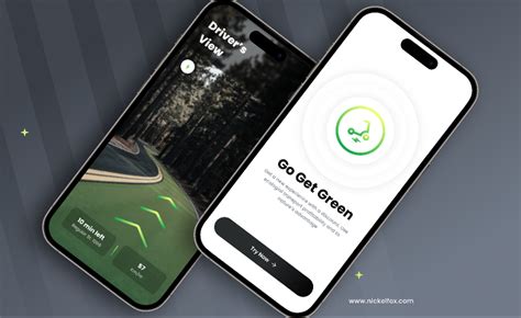 Download Go Green Mobile App Free Template