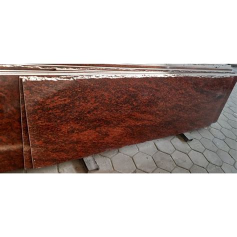 Polished Red Multicolor Granite Slab Flooring Thickness 15 20 Mm At