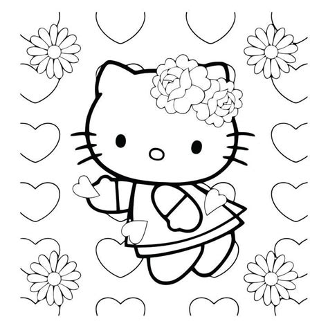 Desenho Hello Kitty Para Colorir 57  Educarolando Aprender Brincando