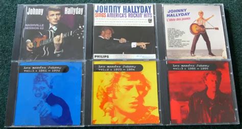 Johnny Hallyday Les Tendres Ann Es Volumes Cds Cds Eur