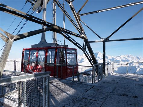 Savoie Arcs Peisey Vallandry La Nouvelle Passerelle Panoramique