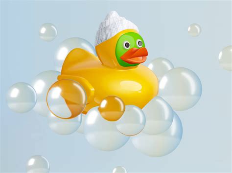 3D duck animation by Alina Pantielieieva on Dribbble