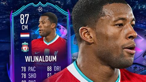 FIFA 21 RTTF WIJNALDUM 87 PLAYER REVIEW YouTube