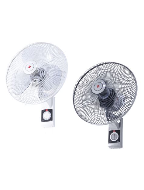 KDK 16 Wall Fan KU408 White Grey SLW Lighting