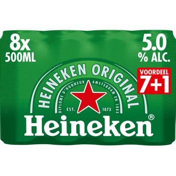 Heineken Premium Pilsener Bier Blik 7 1 X 500ml Bestellen Jumbo