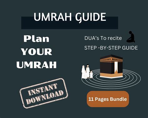 Step by Step Umrah Guide - Etsy