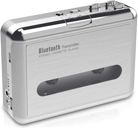 DIGITNOW Portable Bluetooth Walkman Cassette Player with Auto Reverse ...