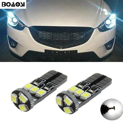 Boaosi X New Car Led T Canbus W W No Error Wedge Light For Mazda