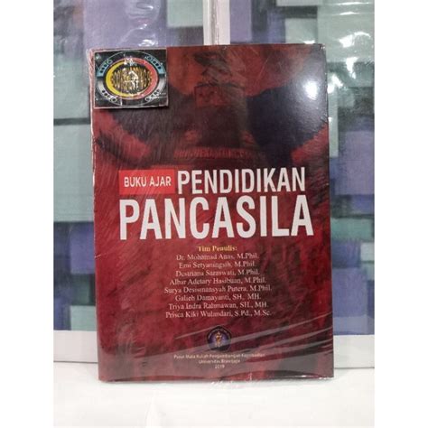 Jual BUKU AJAR PENDIDIKAN PANCASILA DR MOHAMAD ANAS M PHIL Shopee