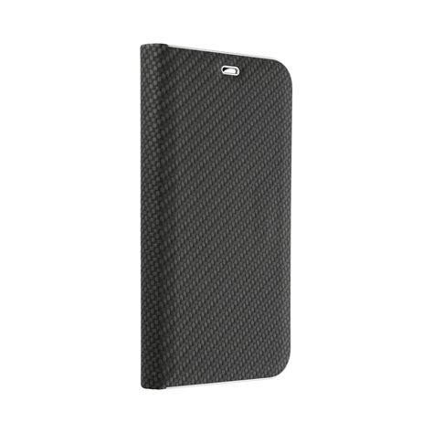 Kabura LUNA Book Carbon Do IPHONE 15 Plus Czarny OEM Sklep EMPIK