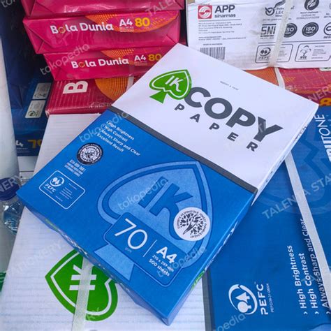 jual kertas photo copy print hvs copy paper   gram  rim