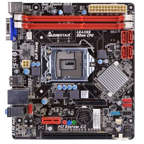 Refurbished and Used Hardware | Biostar H61MGV3 Intel H61 Socket 1155 ...