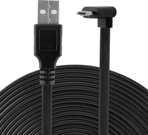 Lefxmophy Black Power Cord For Wyze Cam Pan V Cam V Pro K