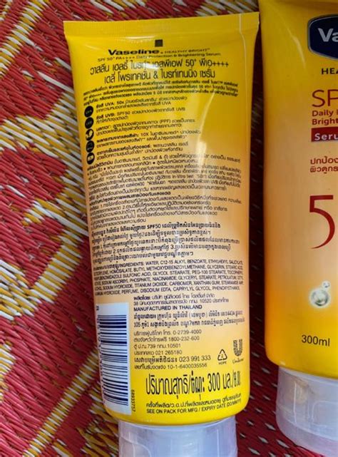 Vaseline Healthy Bright Spf Pa Sun Pollution Protection