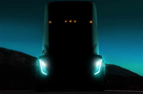 Tesla Electric Semi Truck Revealed Cars And News