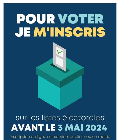 Élections européennes inscription sur les listes électorales jusquau