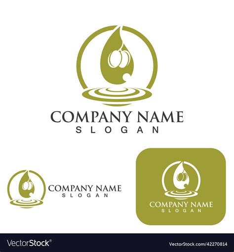 Olive tree Royalty Free Vector Image - VectorStock