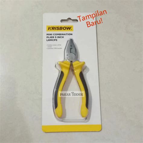 Jual Krisbow Mini Combination Plier Tang Kombinasi Mini Inch