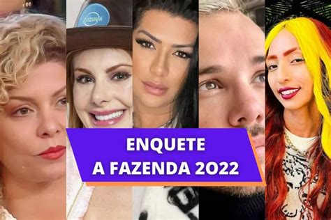 Votação Enquete A Fazenda 2022 Quem Sai Na 8ª Roça Dci