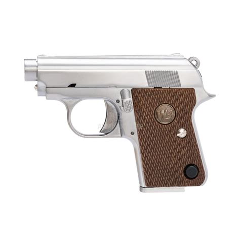 Pistola Softair Scarrellante A Gas Ct Colore Silver Marca We We