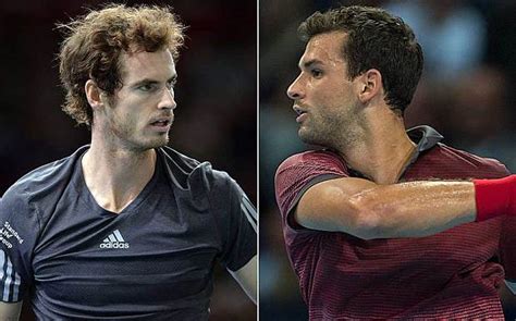 Andy Murray V Grigor Dimitrov Paris Masters As It Happened