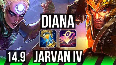 Diana Vs Jarvan Iv Jgl Winrate Legendary Euw Master