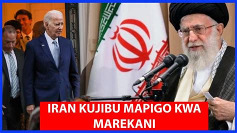 HABARI ZILIZOTUFIKIA MUDA HUU IRAN NA MAREKANI KIMENUKA IRAN YAAPA