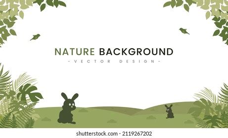 Nature Cover Background Business Website Premium Stock Vector (Royalty ...