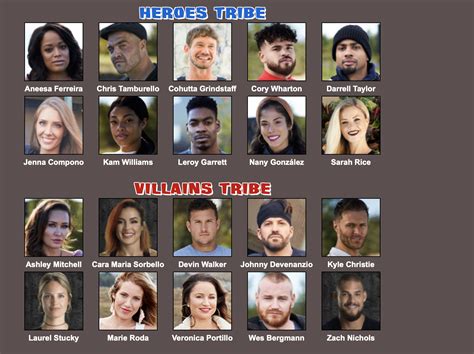 The Challenge (Survivor): Heroes vs Villains : r/MtvChallenge