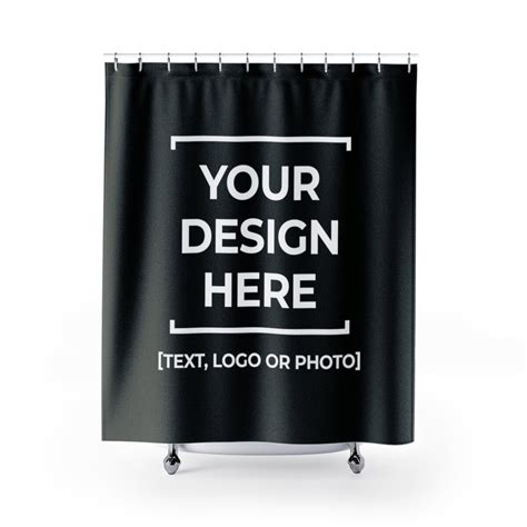 Personalized Shower Curtain Bath Decoration Curtain Custom Etsy