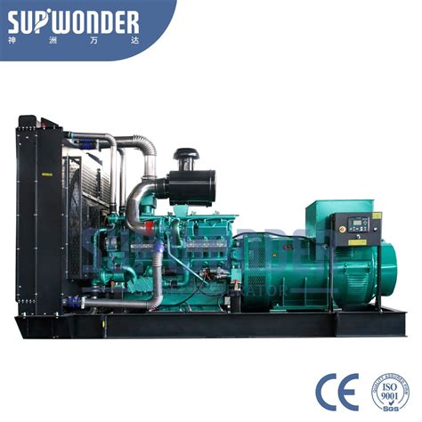 50hz 800kw 1000kva Three Phase Soundproof Silentopen Type Water Cooled