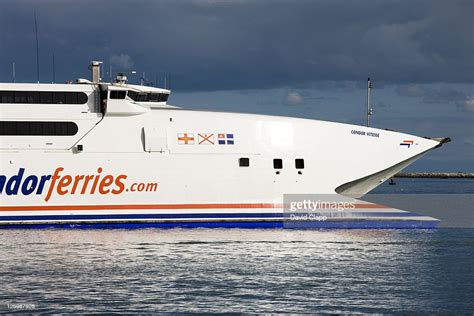 Huge Condor Ferry A Sea Going Hydrofoil That Connects The South Of