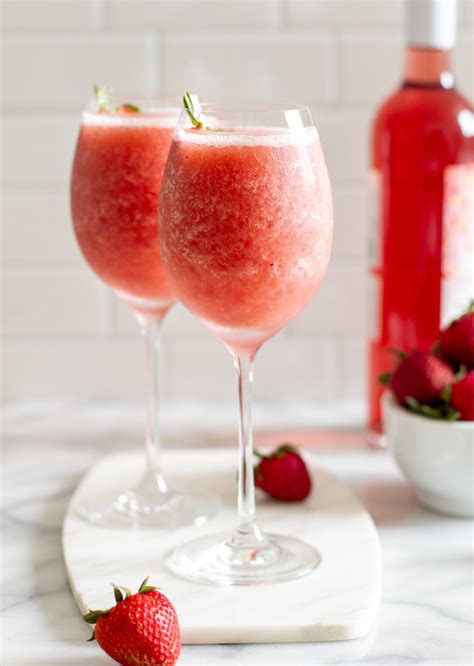 Frosé Frozen Rosé Cocktail foodbyjonister