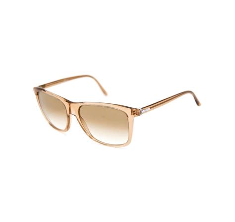 Lyst Gucci Gold Acrylic Wayfarer Mens Sunglasses In Metallic For Men