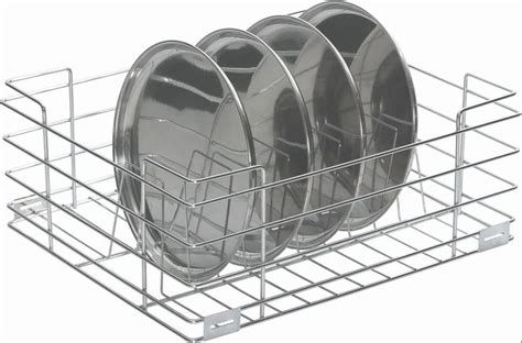 Rectangular 304 Stainless Steel Plate Basket Size 17 X 20 X 8 Inch At