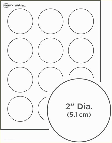 Round Label Template Free Of Favor Labels | Heritagechristiancollege