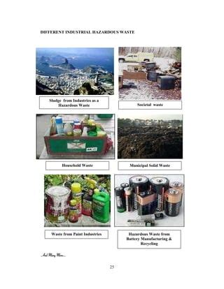 Overview On Hazardous Wastes And Its Management Pdf