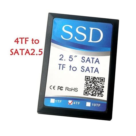 Micro Sd Tf Card To Sata Pin Adapter Raid Quad Tf Card To Sata