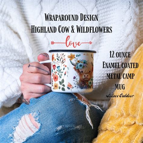 Highland Cow Mug Highland Cow Camp Mug Highland Cow Coffee Mug ...