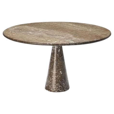 Round Marble Dining Table at 1stDibs