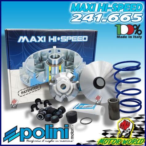 Variator Polini Maxi Hi Speed Aprilia Atlantic Arrecife Ebay